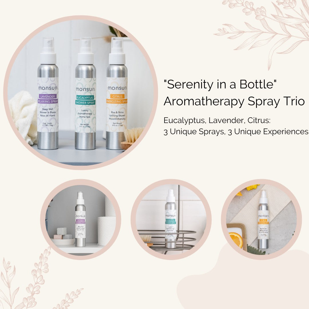 Ideal Gift Lavender Aromatherapy Spray by Monsuri