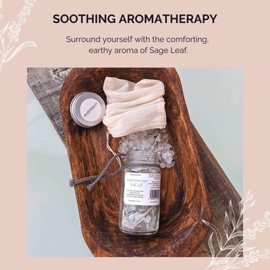 Aromatherapy Products - Magnesium Sage Bath Salts