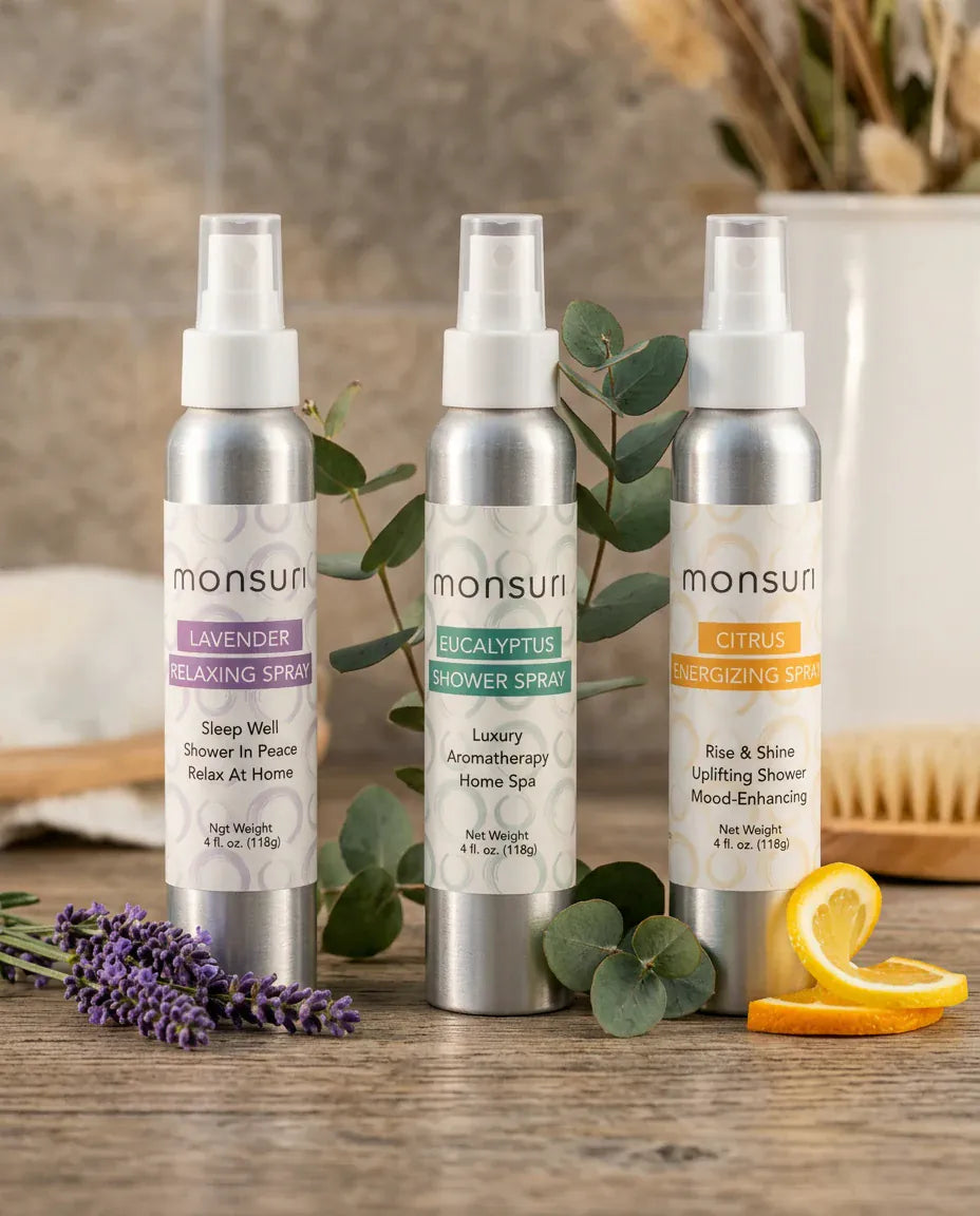 Aromatherapy Shower Spray Gift Set