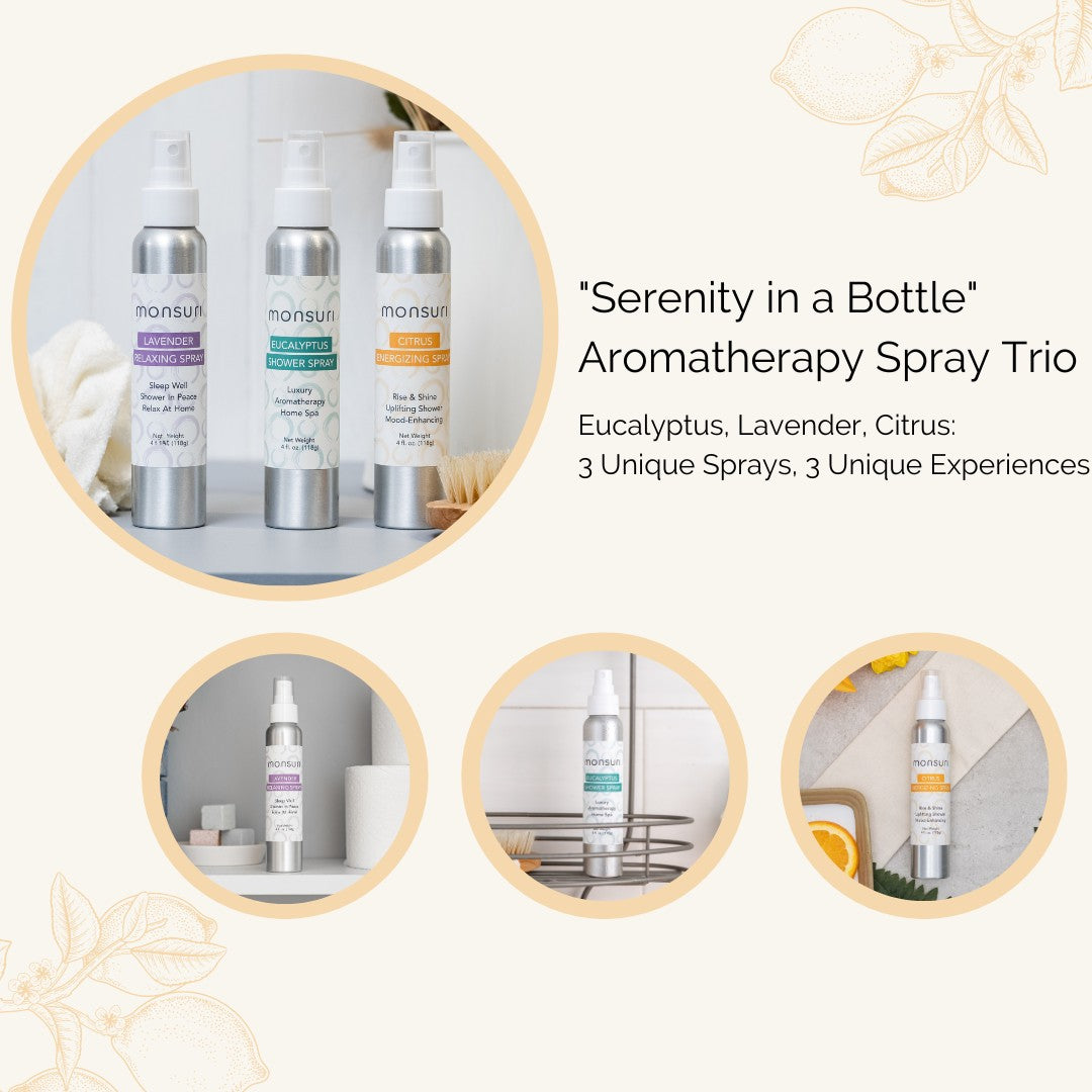 Ideal Gift Citrus Aromatherapy Spray by Monsuri