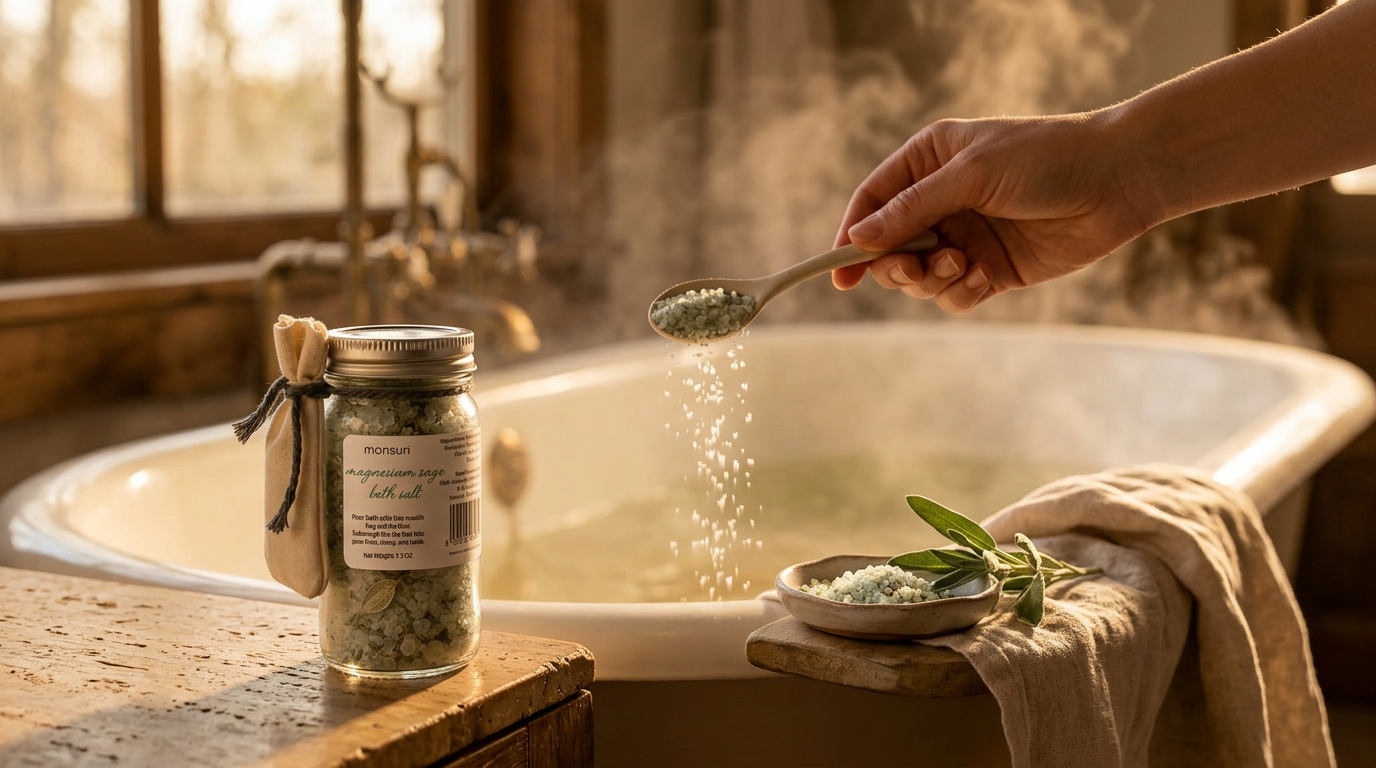 Magnesium Bath Benefits: What the Flakes Really Do