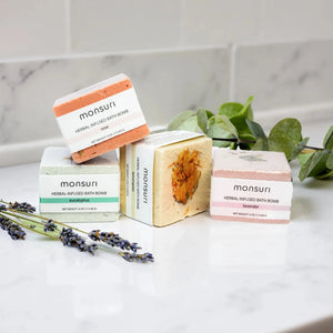 Natural Aromatherapy Bath Bombs with Essential Oils - Lavender, Eucalyptus, Rose, Lemongrass