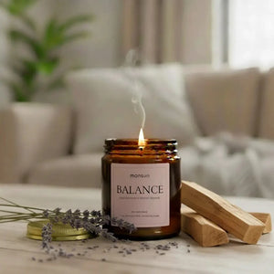 Palo Santo Meditation Candle - Handpoured Coconut Soy Candle