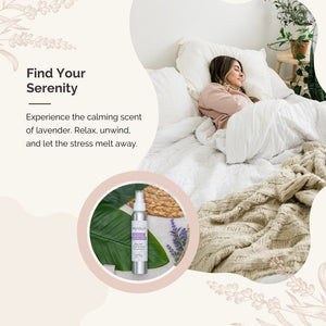 Natural Sleep Aid Lavender Spray