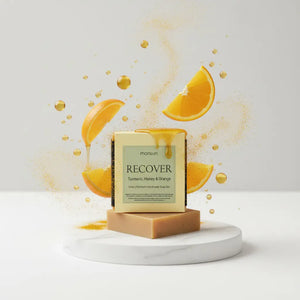 Turmeric Honey & Orange Soap - Natural Golden Bar