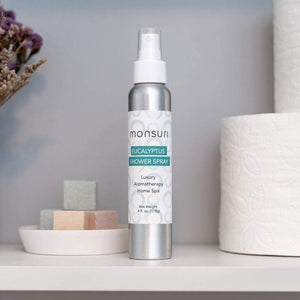 shower spray aromatherapy mist - at home spa products