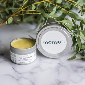 Combat inner thigh chafing with Monsuri's Body Balm, a powerful solution for all skin types