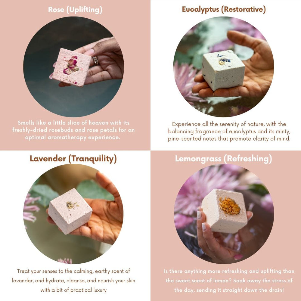 Natural Bath Bombs Gift Set
