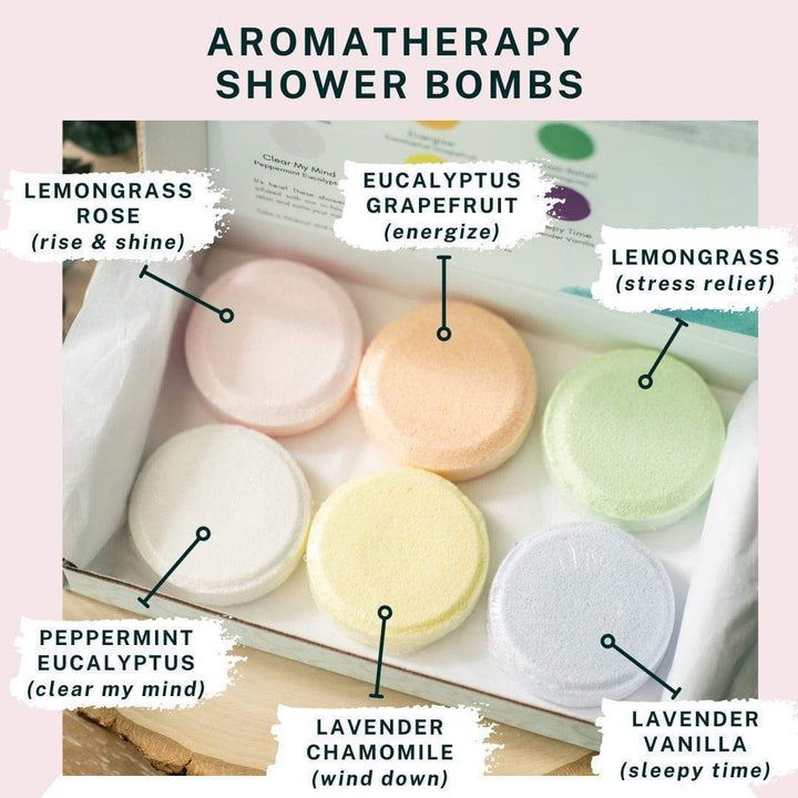 Aromatherapy Shower Steamers for Self-Care - Relaxation Gifts for Women