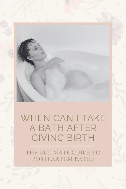 When Can I Take a Bath After Giving Birth - Postpartum Bath Guide | Monsuri