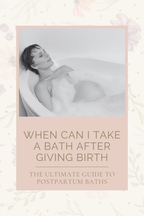 When Can I Take a Bath After Giving Birth - Postpartum Bath Guide | Monsuri