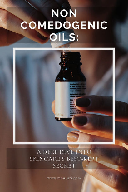 Monsuri All Natural Body Oil with non comedogenic ingredients