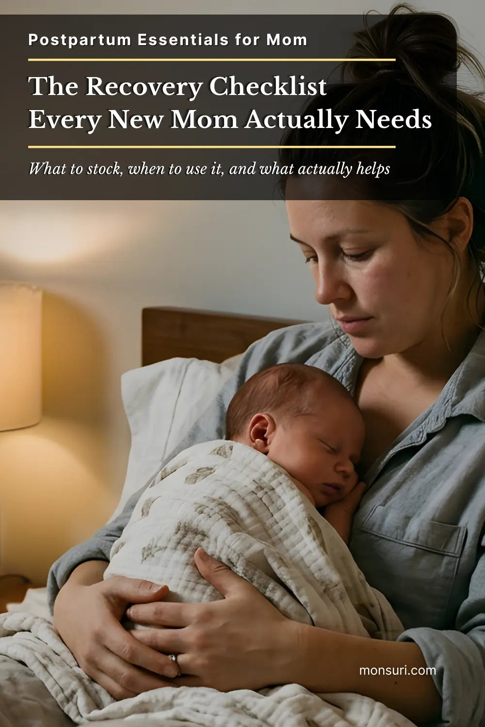 Postpartum Essentials for Mom