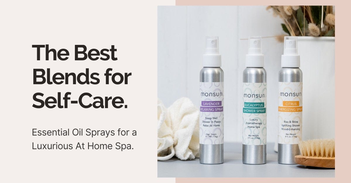 Elevate your mood with Monsuri's Aromatherapy Spray Trio