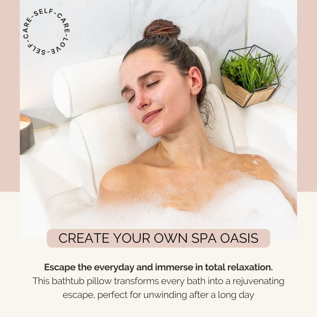 Bath Tray and Bath Pillow