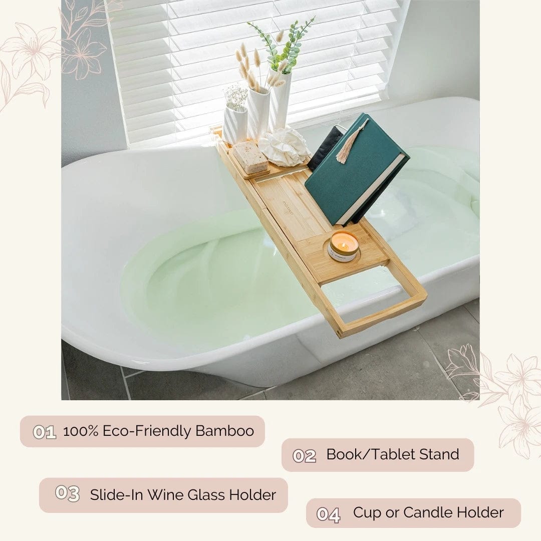 Bath Tray and Bath Pillow - Monsuri