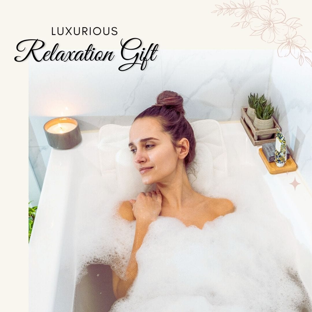 Monsuri Bathtub Pillow – Perfect Relaxation Gift for Moms