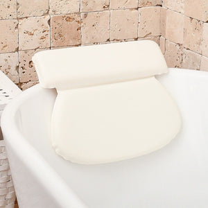 Bijou Bath Pillow fitting all bathtub sizes for superior comfort