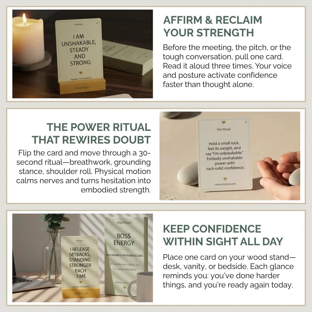 Boss Energy - Empowerment Affirmation Cards