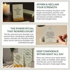 Boss Energy - Empowerment Affirmation Cards