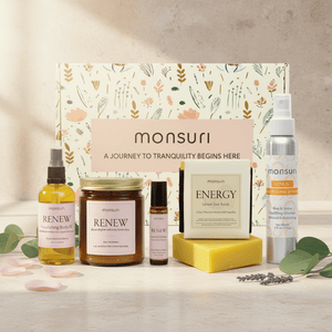 Best bridesmaid gifts luxury spa set rose sandalwood candle citrus shower mist lemon soap body oil wedding day prep