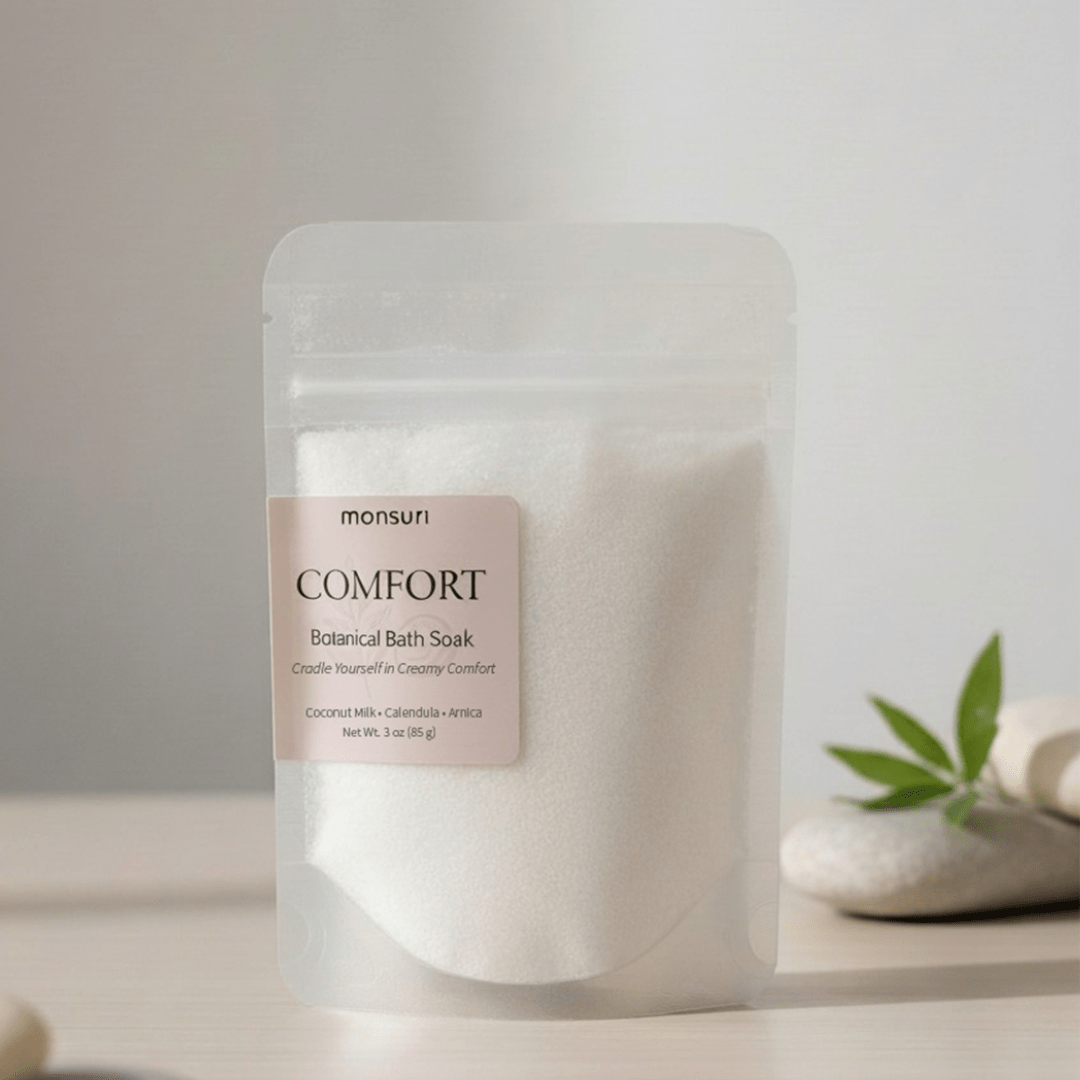 Coconut milk bath soak