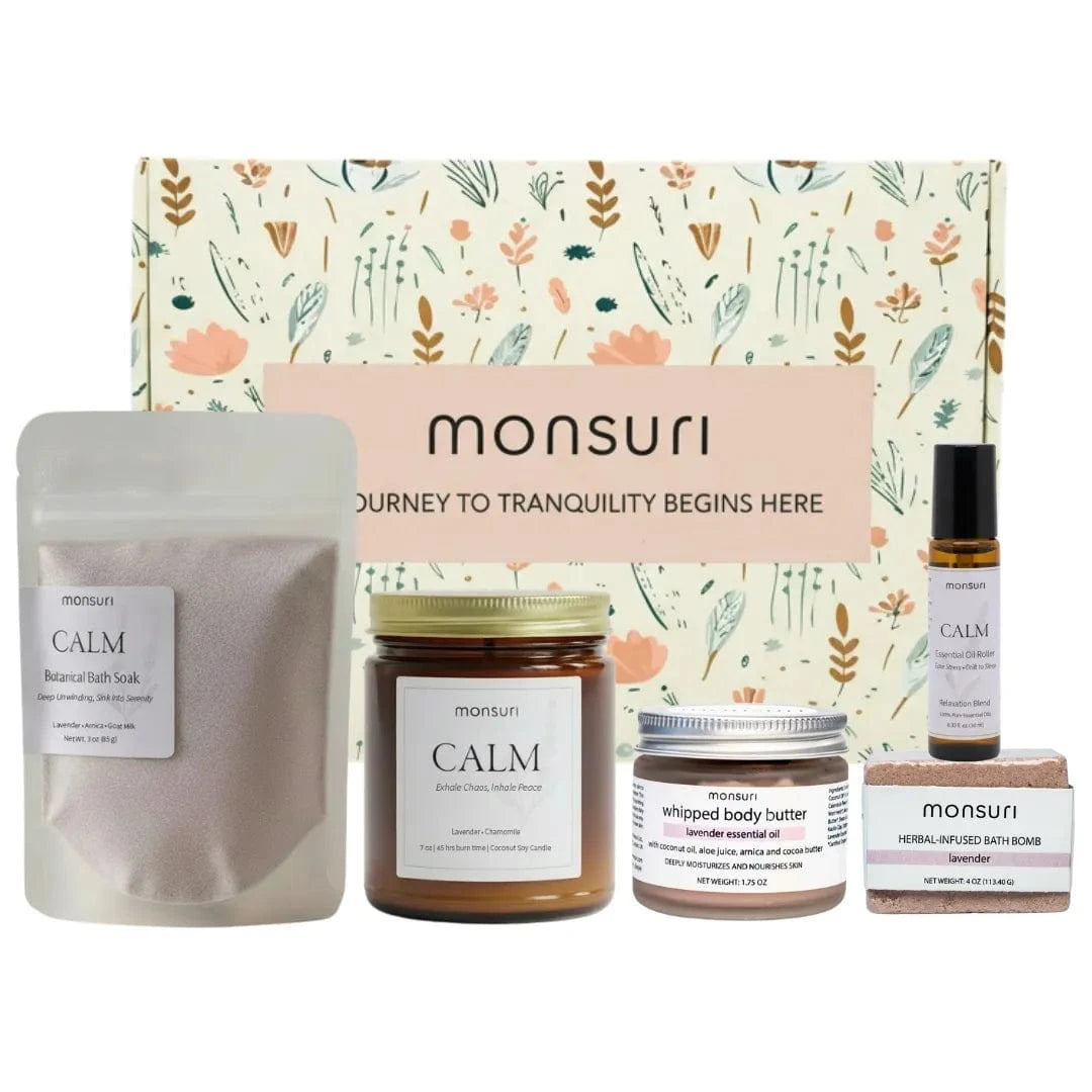 Deep Relaxation Gift Set - Lavender Bath Ritual