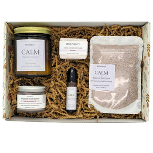Deep Relaxation Gift Set - Lavender Bath Ritual