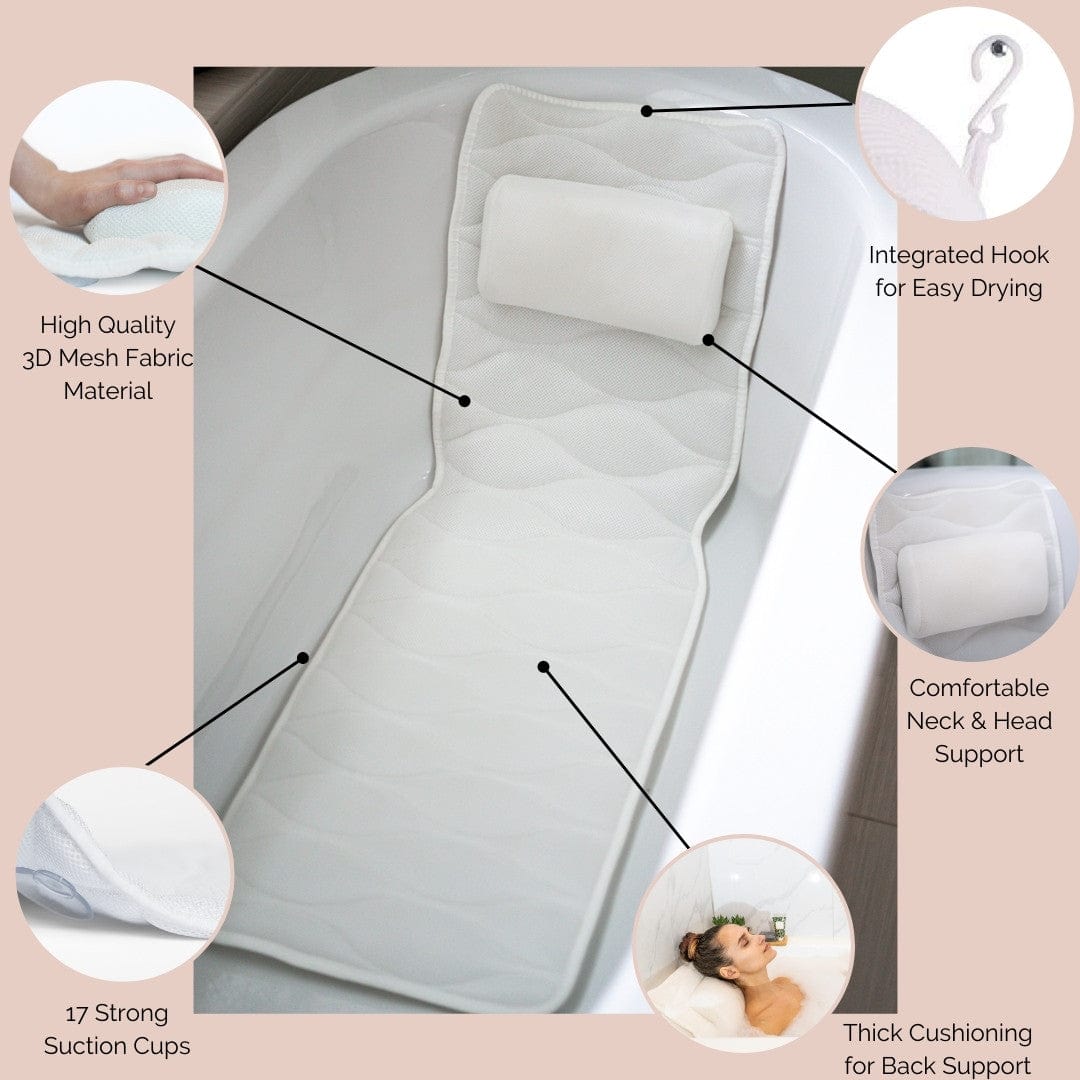 Monsuri's Bath Pillow & Tray Caddy