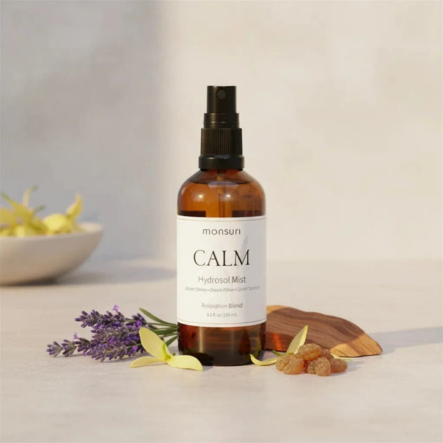 Lavender hydrosol relaxing essential oil room and body spray by Monsuri