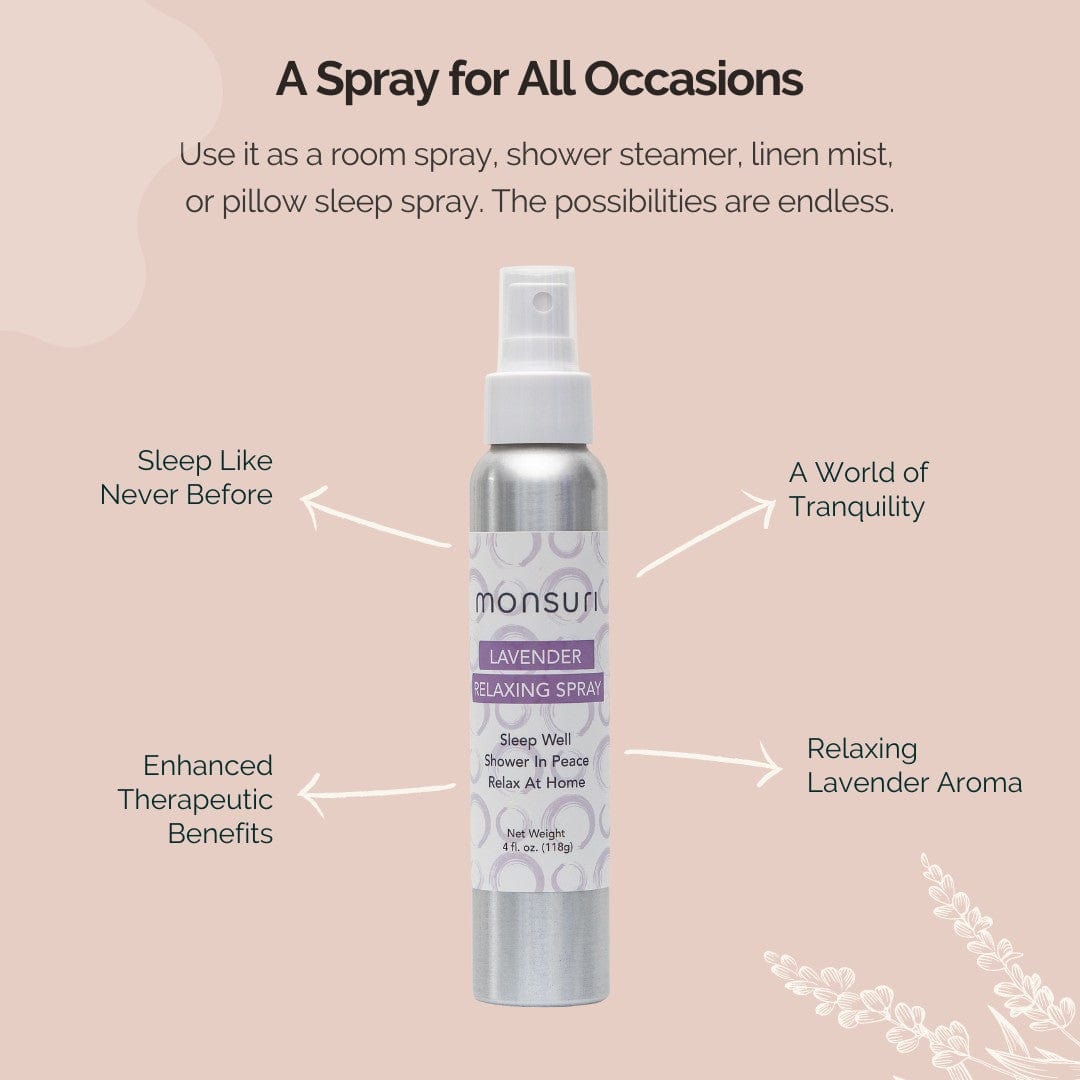 Lavender Essential Oil Room Spray by Monsuri