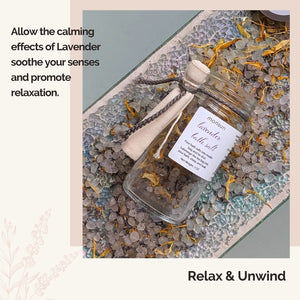 Calming Lavender Bath Salt from Monsuri - Soothing & Radiance-Enhancing Formula