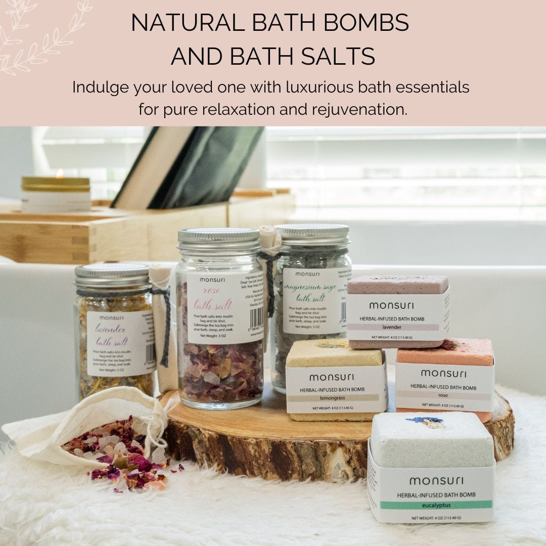Luxurious Bath Lover's Set: Bath Gifts for Women | Pampering Spa Kit ...