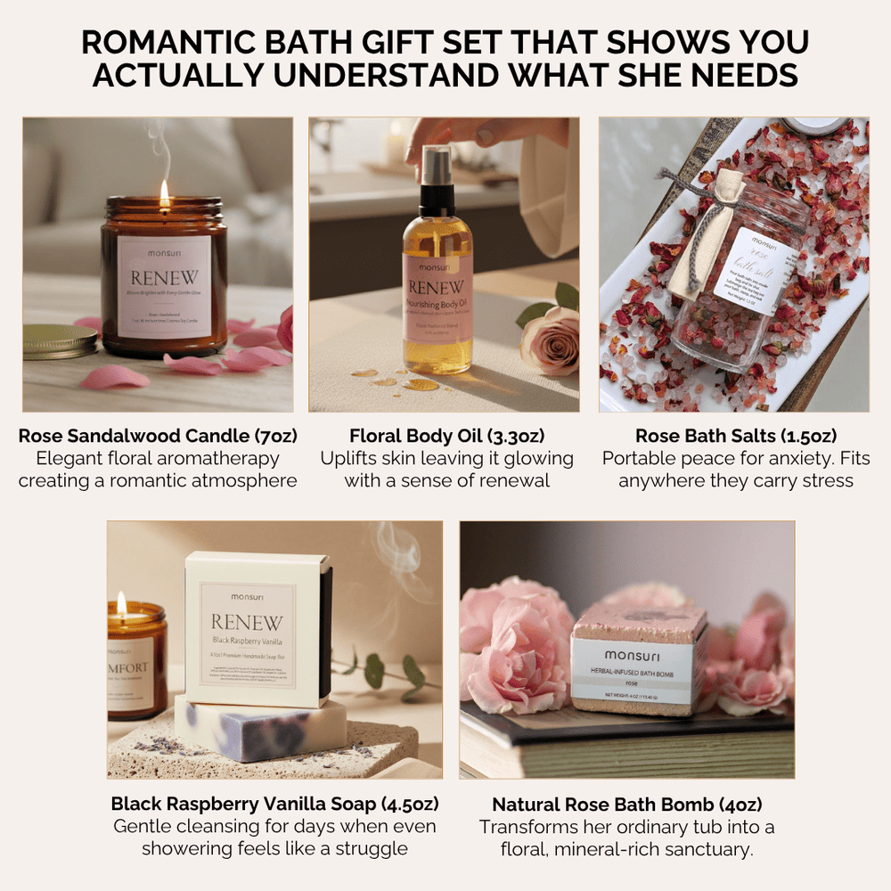 Romantic Spa Gift Set – Pampering Gifts for Her