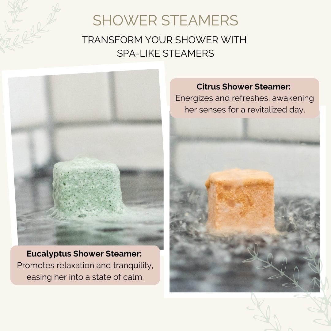 Aromatherapy Shower Steamers with Essential Oils