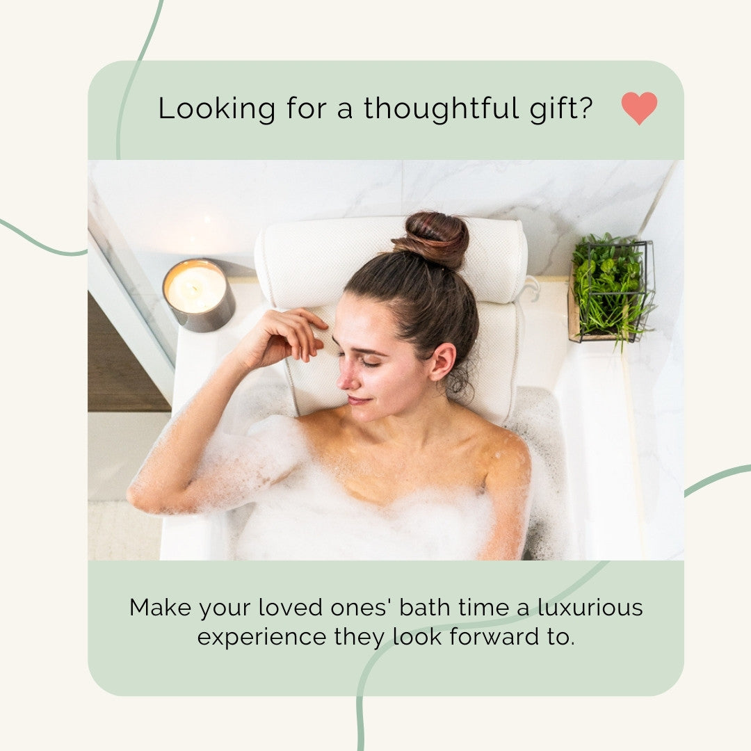 Luxurious bath gifts for women - Monsuri Bath Pillow