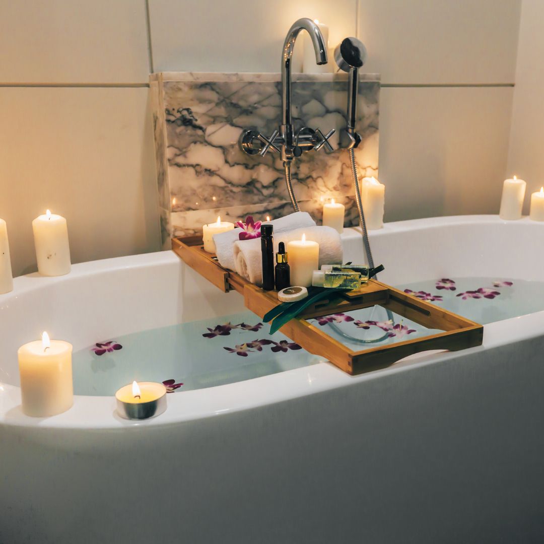 Monsuri Bath Tray - Enhancing Your Bathing Ritual