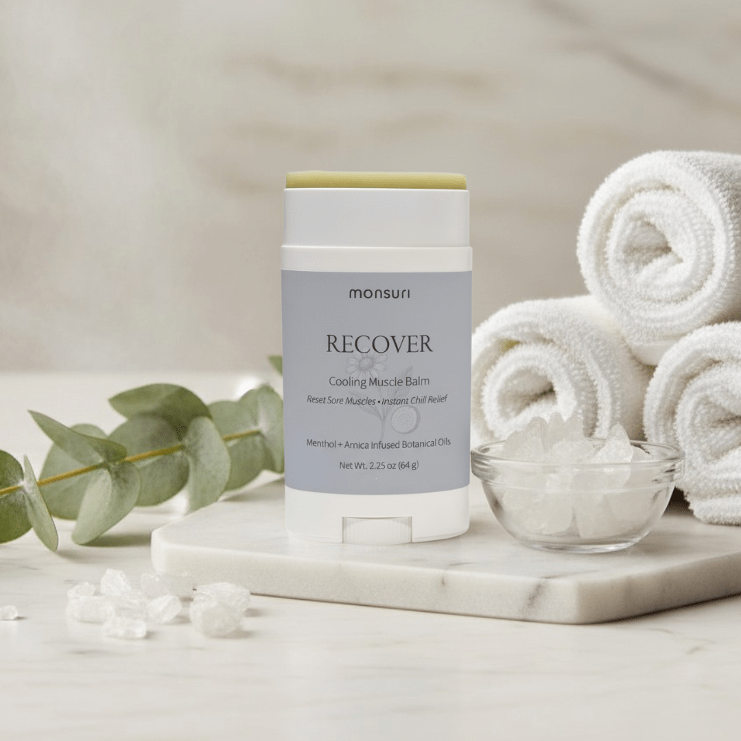 Sore muscles nerve balm stick with mess-free application for targeted trigger point relief