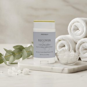 Sore muscles nerve balm stick with mess-free application for targeted trigger point relief