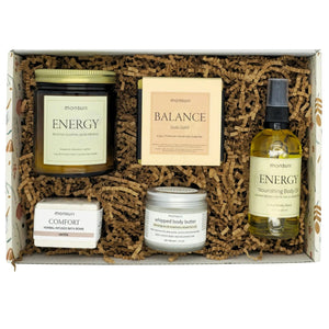 Best Friend Gift Ideas - Bath & Body Gifts for Friends. Includes a Candle, Soap, Bath Bomb, Body Butter and Body OIl.