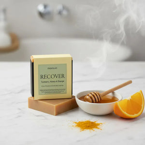 Turmeric Honey & Orange Soap - Natural Golden Bar