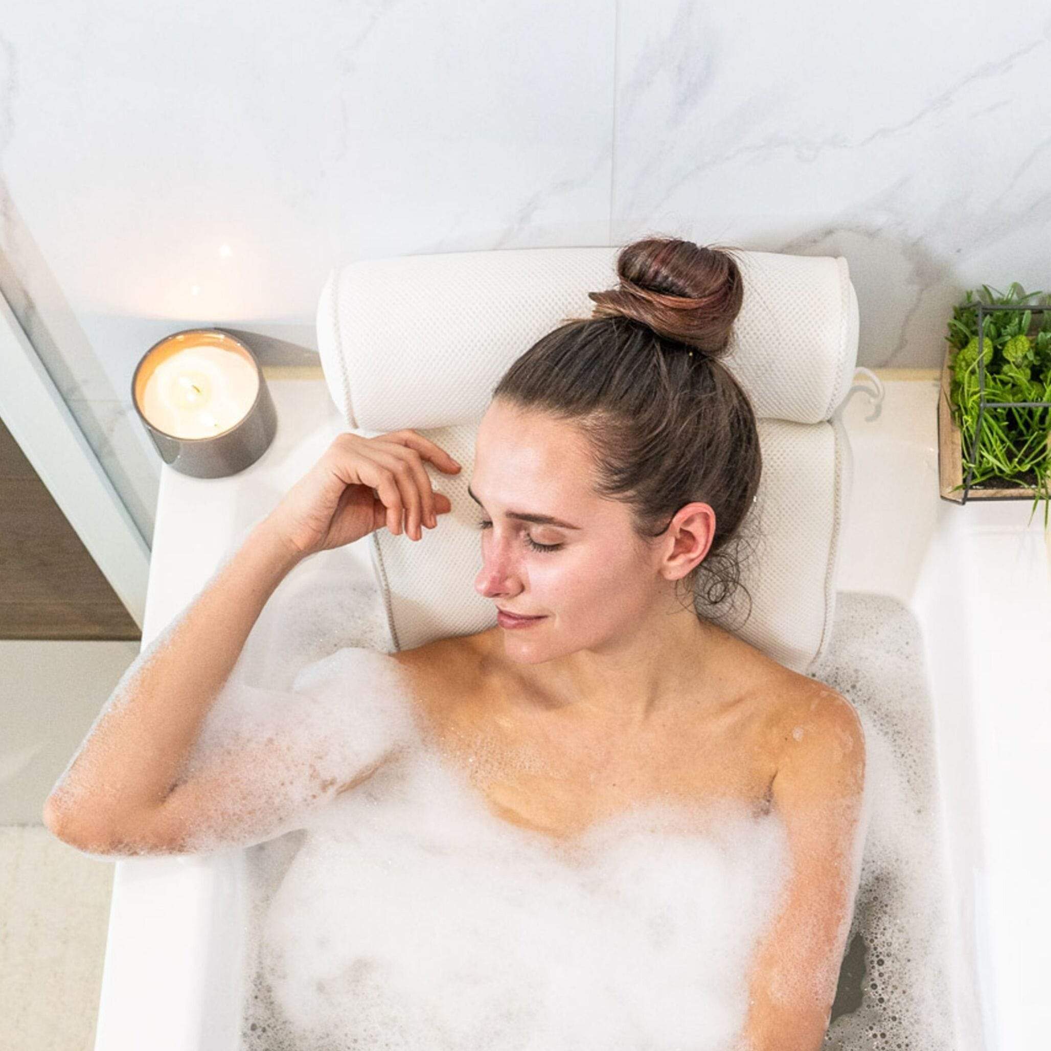 Monsuri Deluxe Bath Pillow: Your Ultimate Home Spa Retreat