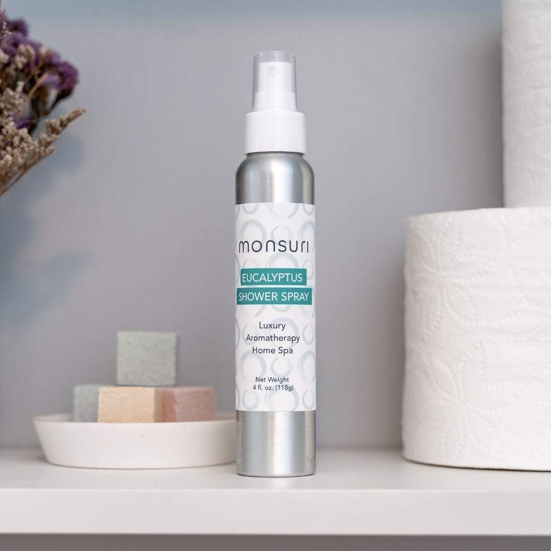 shower spray aromatherapy mist - at home spa products