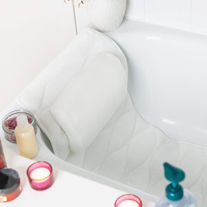 Monsuri Full Body Bath Pillow in a Bathtub