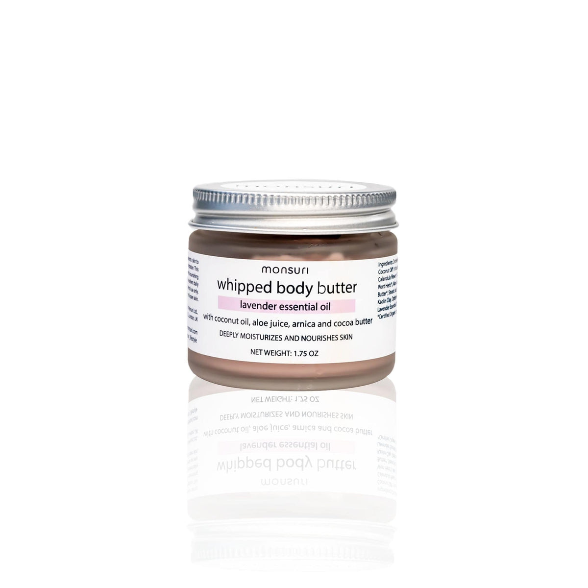 Organic Lavender Essential Oil Whipped Butter for Body 1.75 oz