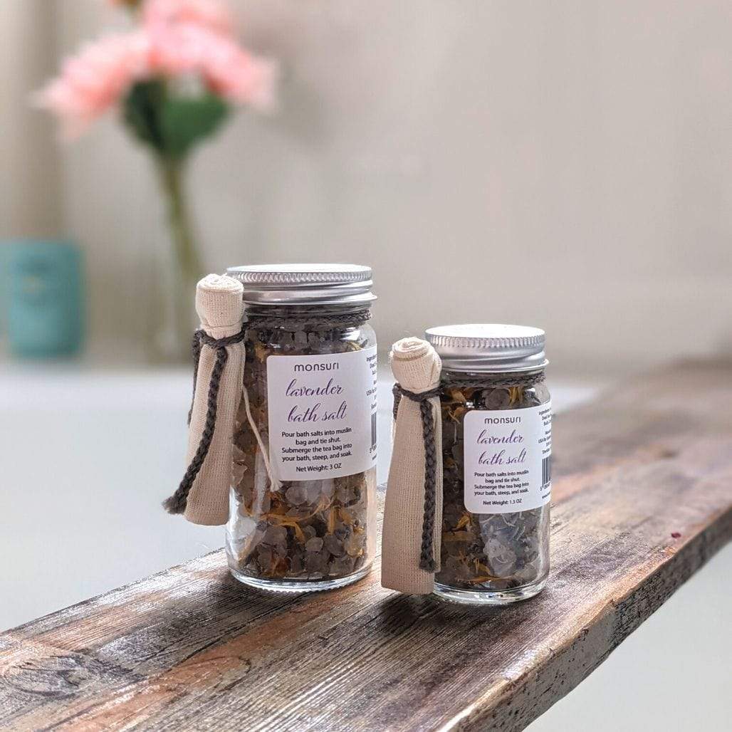 Lavender Bath Salts - Self-Care and Relaxation Gifts for Women