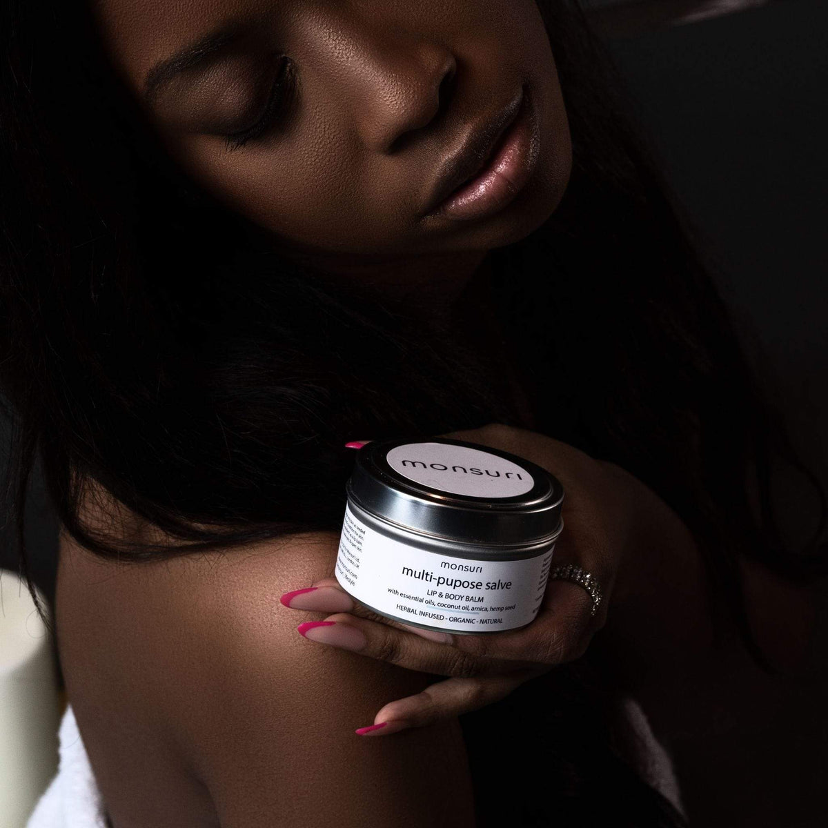 Perfect for marathon running gear, Monsuri's Body Balm ensures comfort and protection against skin friction