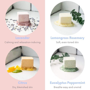 Essential Oil Shower Steamers Gift Set - Home Spa Shower Accessories for Self Care