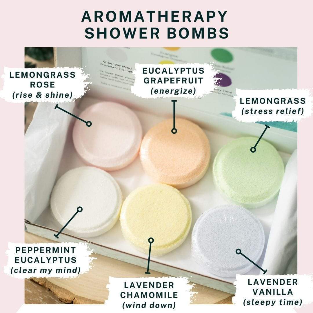 Self-Care Shower Steamer Aromatherapy Set