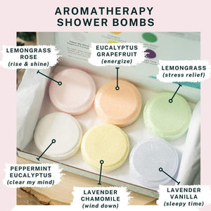 Aromatherapy Shower Steamers for Self-Care - Relaxation Gifts for Women